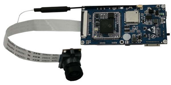 WIFI高清低功耗快速啟動抓拍攝像機(jī)模組